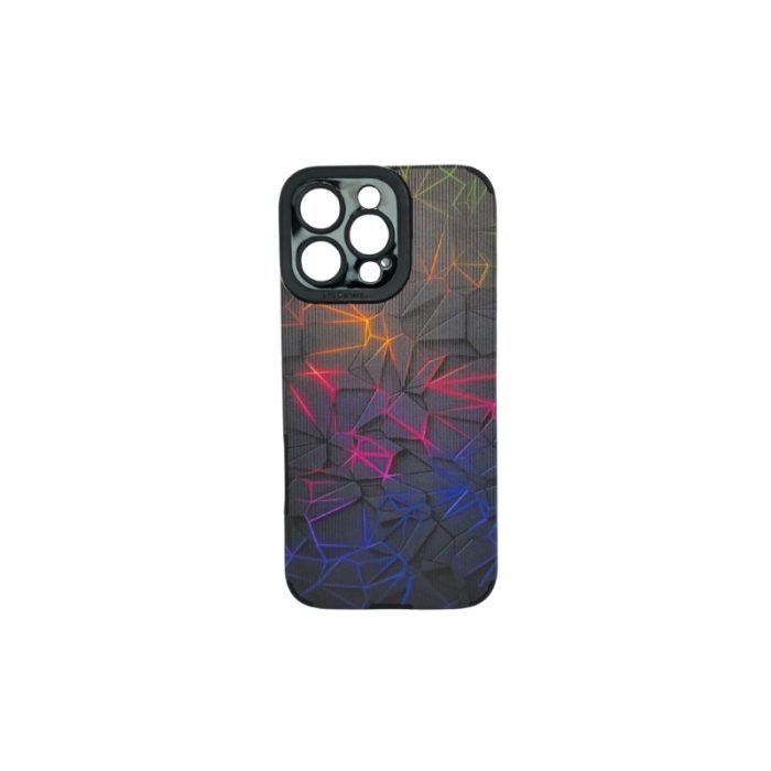Colorful Pattern Mobile Phone Case for iPhone 15 Pro Max / 16 Pro Max